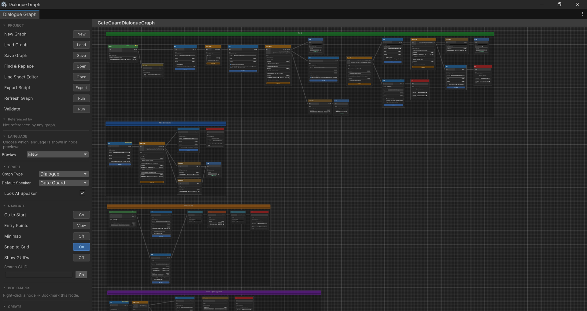 Threader graph editor