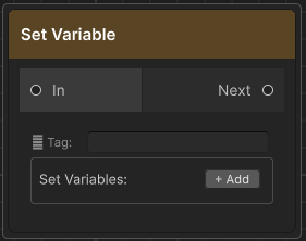 Set Variable Node