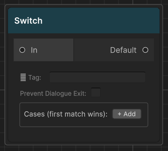 Switch Node